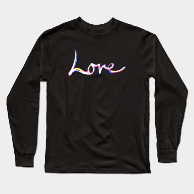 Love Long Sleeve T-Shirt by rand0mity